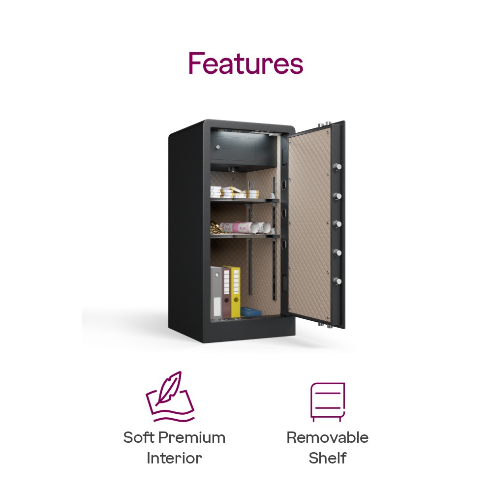Godrej NX Advanced 210 L Digi+ Bio + Mechanical Home Locker